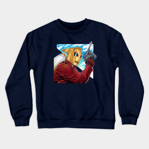 ROCKETEER Crewneck Sweatshirt by renomsad